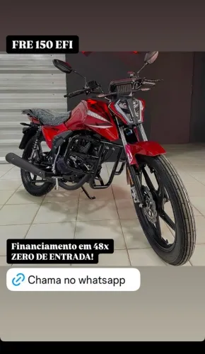 Shineray Free 150cc 2026 - Financiamos Zero Entrada - 24x nos Cartões