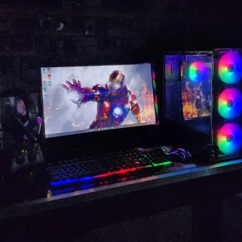 PC GAMER RYZEN 5 16GB + MONITOR TECLADO E MOUSE