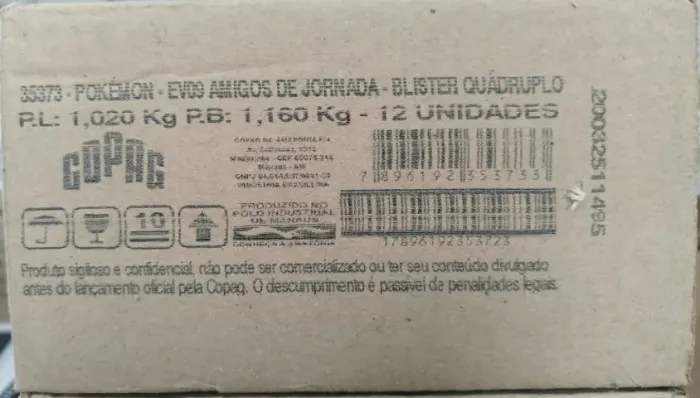 Caixa Matriz Quad Pack Ev9 Amigos De Jornada Copag Lacrada