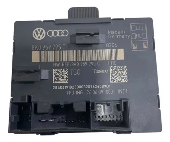 Modulo Vidro Porta Esquerda Traseira Audi A4 2010 8k0959795c