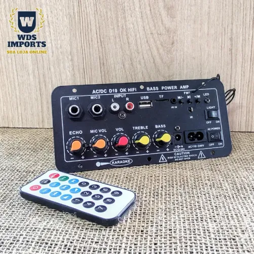 Placa Amplificadora de Som 30W - 120W