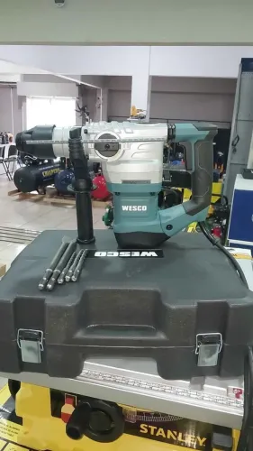 Martelete Rompedor 1500W + kit de brocas Wesco(Novo)