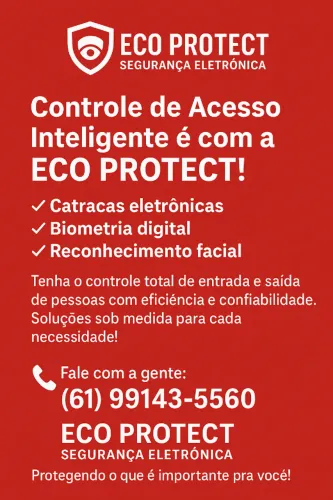 Controle de Acesso Corporativo - Eco Protect Segurança Eletrônica