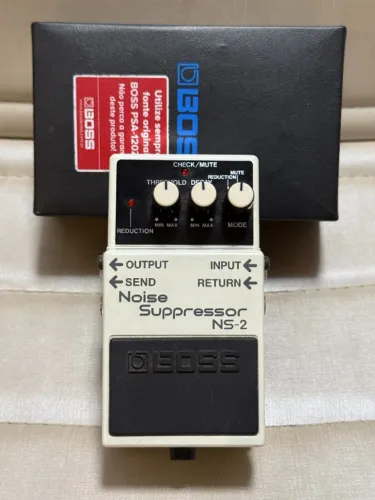  Pedal Boss Ns-2 Noise Supressor - Super Conservado, Na Caixa!!!