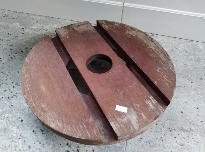 Suporte para vasos e cestos com 4 rodízios