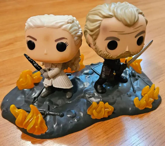 Funko Pop Daenerys Targaryen & Jorah - Battle of Winterfell #86
