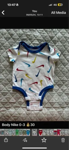 Roupas Bebê Nike