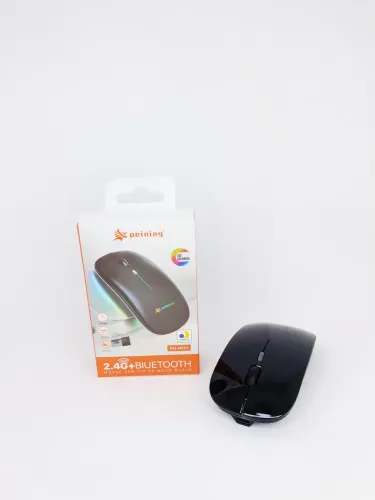 MOUSE RECARREGAVEL Peining USB SEM FIO E BLUETTOTH