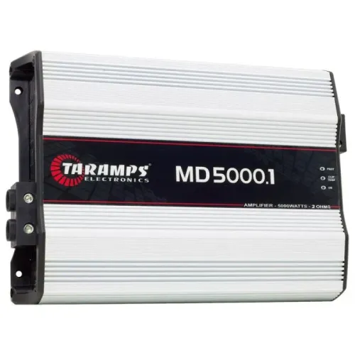 Amplificador Taramps MD 5000.1 5000 Watts RMS 2 Ohms