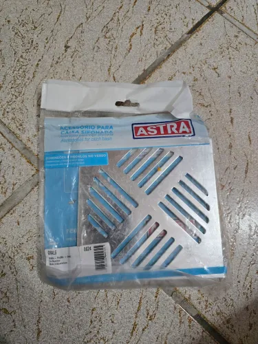 Grelha Quadrada para Caixa Sifonada ASTRA - GRAL6