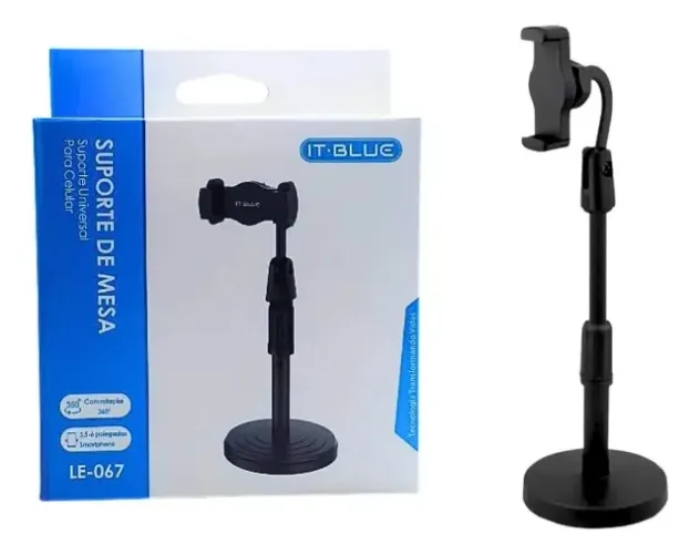 Suporte De Celular Para Mesa Ajustavel P/ Filme Serie Estudo - Armarinho Ditudo 