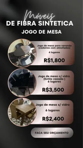 Móveis de corda náutica e fibra sintética