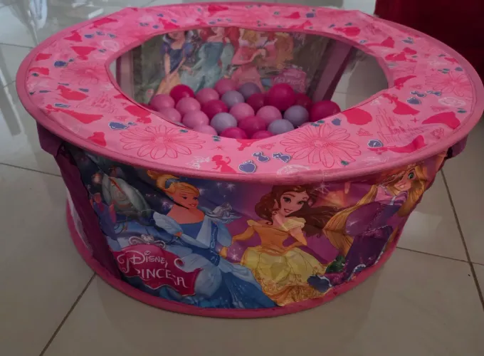 Piscina De Bolinhas Princesas Disney