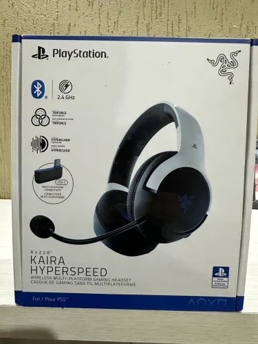 Headset Gamer Razer Kaira Para Play5 Sem Fio 50mm