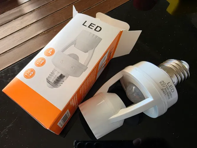 Sensor Inteligente de Presença para Lâmpada E27