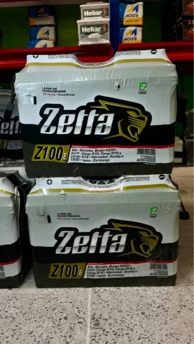 Bateria Zetta Z100E Nova - Diversos Veículos