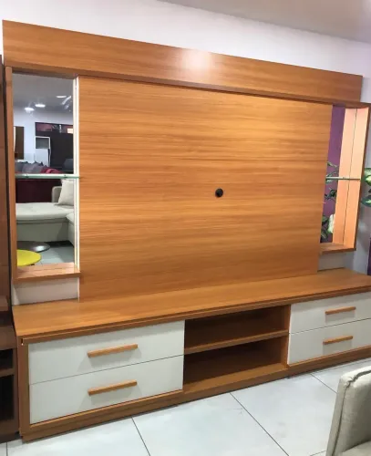 Home Leni para TV de 75 Polegadas 2,40m de Largura- Entrega Rápida