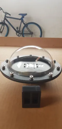 Caixa estanque para câmera GoPro 4 com cúpula