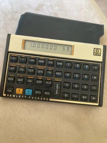 Calculadora HP 12C - Anos 80