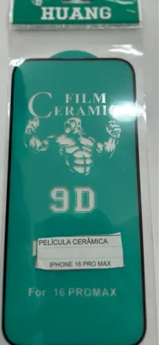 Película de cerâmica IPhone 16 Pro Max