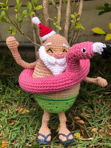 Papai Noel Amigurumi 