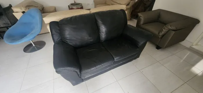 Sofa PRETO MEGACONFORTAVEL dois lugares
