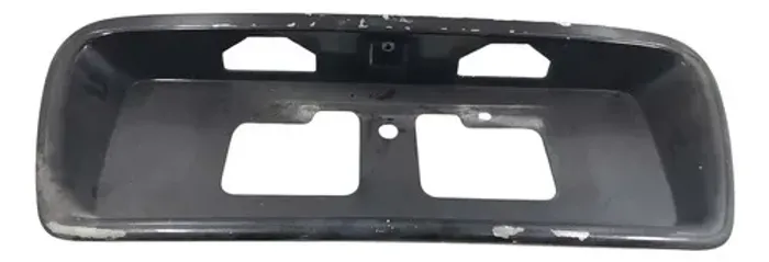 Moldura Placa Kia Clarus 1998 Preto