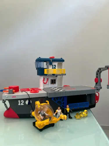 Navio Porta Aviões Imaginext