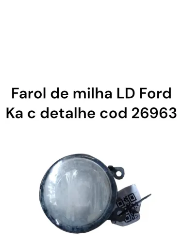 Farol De De Milha Lado Direito Ford Ka C/detalhe Cod 26963