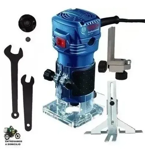 Tupia 6 Mm Para Laminado Profissional 550w Gkf 550 Bosch