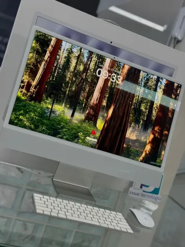 iMac 2023 , Apple M3 8GB 512GB SSD Tela 24 Cor Silver 