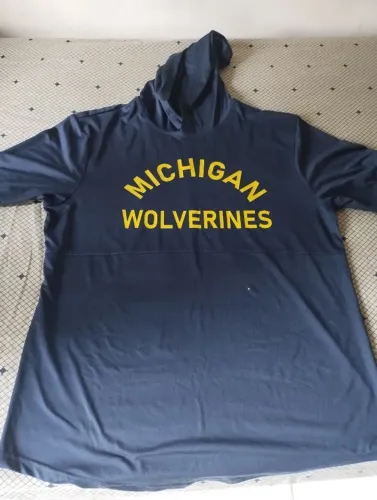 Camiseta Michigan Wolverines com Capuz