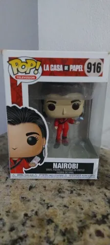Boneco Pop Funko La Casa de Papel Nairobi original