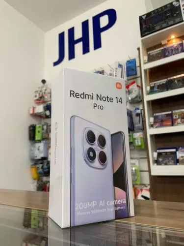 Celular Xiaomi Redmi Note 14 Pro 256GB/8RAM Preto - Novo - 12x Sem Juros - Loja Curitiba