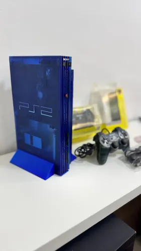 Playstation 2 Ocean Blue - 37000 - Japonês