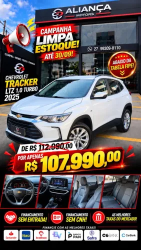 Chevrolet Tracker LTZ 1.0 Turbo 12V Flex AUT 2025