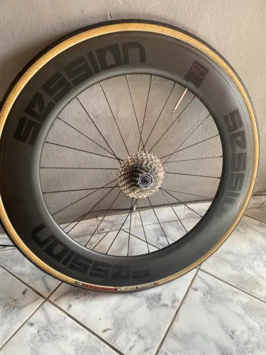 Roda de carbono bike 