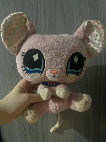 Ratinho pelucia Littlest pet shop
