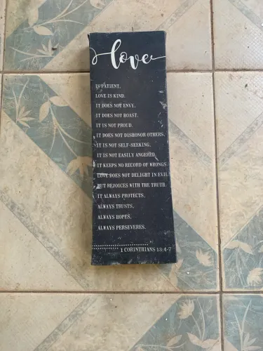Quadro do 1 Corinthians