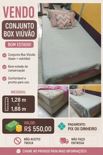 Conjunto Box Viuvão