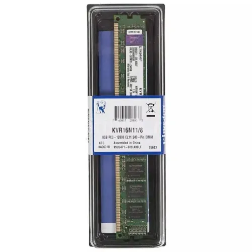 Memória RAM Kingston 8GB Ddr3 1600mhz