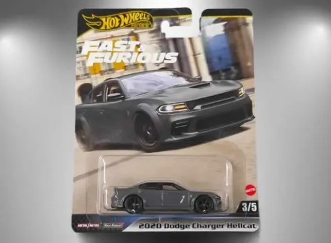 Hot Wheels Premium - 2020 Dodge Charger Hellcat Fast Furious - JBL96