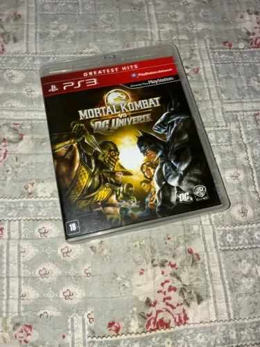 Mortal Kombat Vs DC Universe PS3 Mídia Física Original