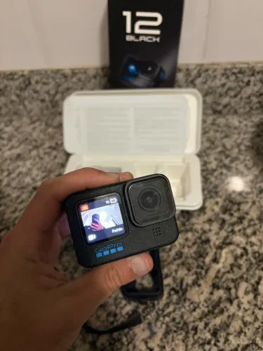 Go pro hero 12 black + acessórios