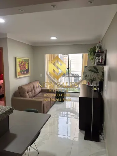 Apartamento semimobiliado- 2 quartos, 1 suíte, 59m², 1 vaga- Vila dos Alpes