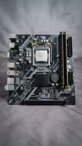 placa mae + memorias ram