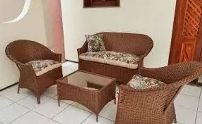 Conjunto de sofá namoradeira