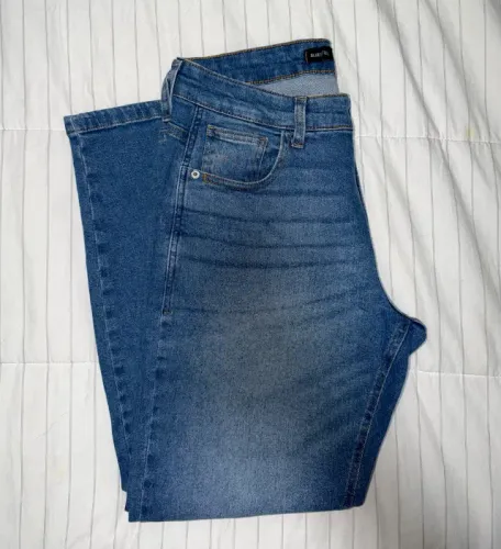 Calça Jeans Masculina Renner Slim Cropped Estonada Tam 40