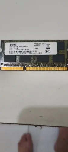 Memoria notebook 2gb pc3 10600s