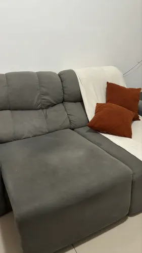 Sofá retrátil 3 lugares